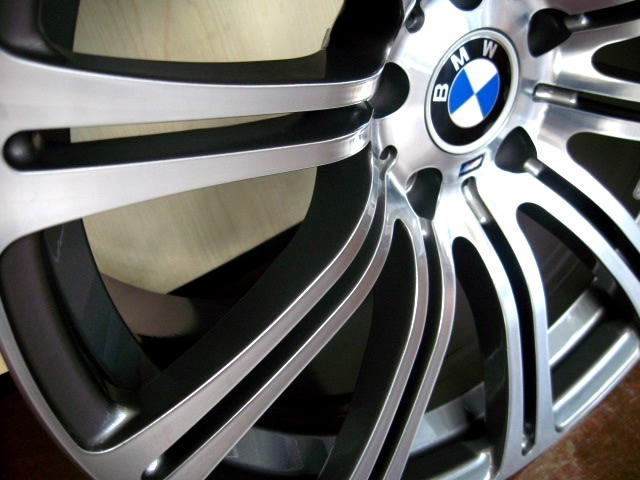 BMW WHEELS/RIM 328i 328xi 330i 330ci 330xi X3 Machine Face / Gunmetal 19" - Image 4