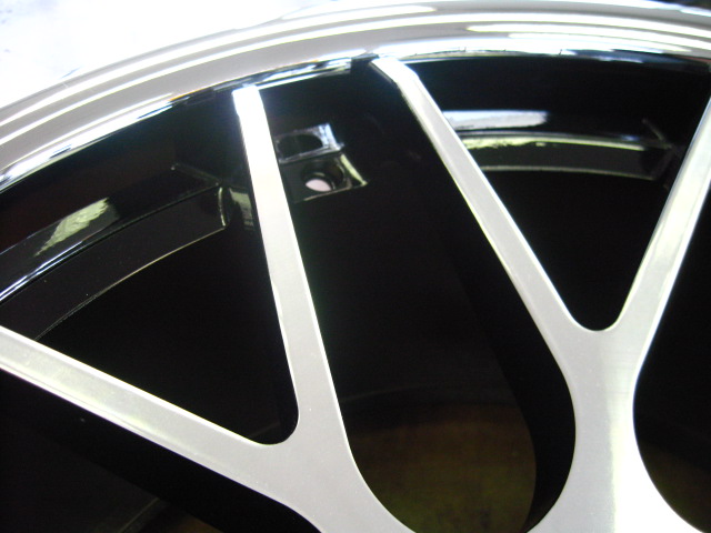 MERCEDES WHEELS/RIM E E55 E320 E350 E550 Diamond Cut / Black Inner 20" - Image 5