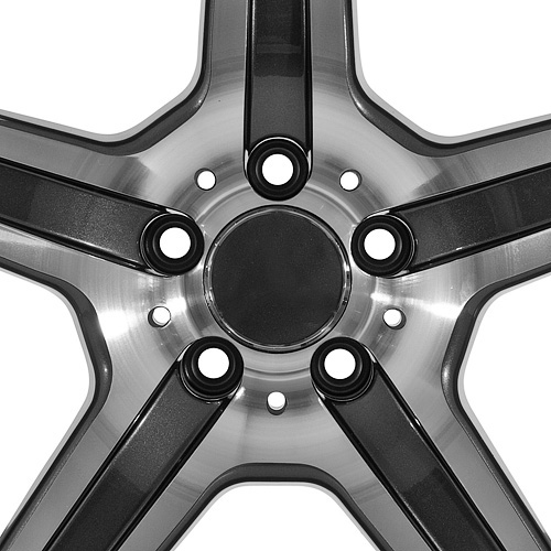 MBZ-430 Gun Metal with Machined Accents - 18" - Image 3