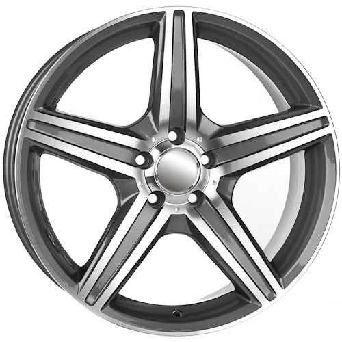 MBZ-615 Machined with Gun Metal Accents - 18" - Image 6