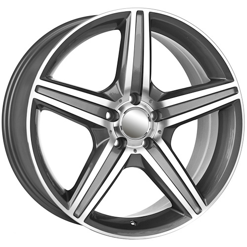 MBZ-615 Machined with Gun Metal Accents - 18" - Image 5