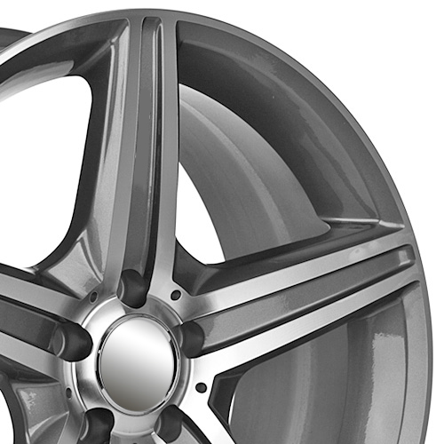 MBZ-615 Machined with Gun Metal Accents - 18" - Image 3