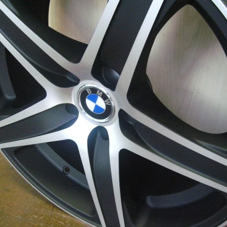 BMW WHEELS/RIM 750i 750Li 760i 760Li X5 X6 M Machine Face / Black 20"