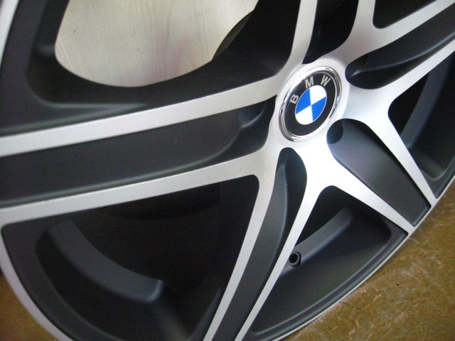 BMW WHEELS/RIM 325i 325xi 325ci E46 E90 M3 Black / Machined Face 19" - Image 5