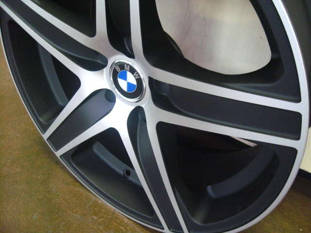 BMW WHEELS/RIM 325i 325xi 325ci E46 E90 M3 Black / Machined Face 19" - Image 4