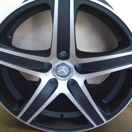 MERCEDES WHEELS/RIM CL500 S430 S500 S550 S600 Machine Face / Black 20"