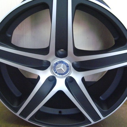 MERCEDES WHEELS/RIM CL500 S430 S500 S550 S600 Black / Machined Face 20"