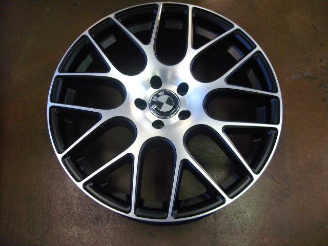 BMW WHEELS/RIM 740i 740Li 745i 745Li E65 E66 Black / Machined Face 19" - Image 6