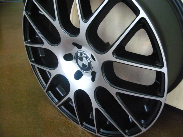 BMW WHEELS/RIM E85 E89 Z4 Z8 335i 335d 335xi Black / Machined Face 20" - Image 4