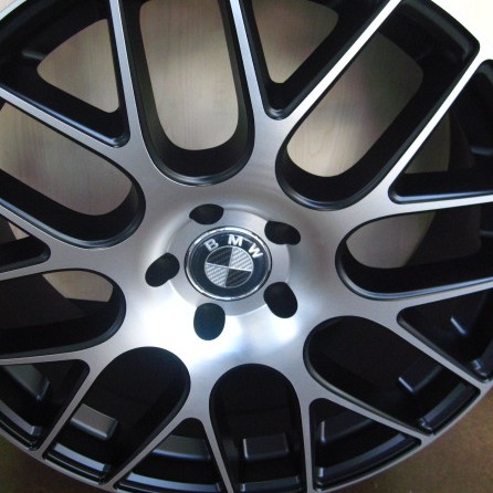 BMW WHEELS/RIM 328i 328xi 330i 330ci 330xi X3 Black / Machined Face 20"