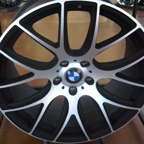 BMW WHEELS/RIM X5 X6 M xDrive30i xDrive35i xDrive35d xDrive48i xDrive5 Machine Satin Black 22"