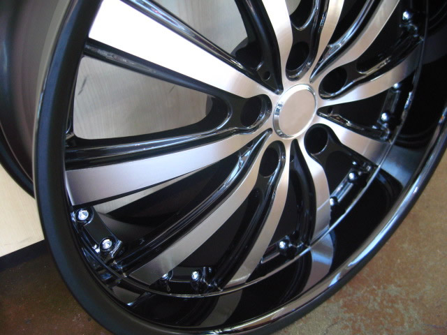 BMW WHEELS/RIM E85 E89 Z4 Z8 335i 335d 335xi Machine Face / Black Lip 19" - Image 2