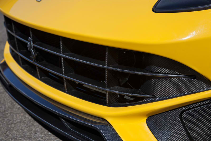 Novitec Ferrari F12 Carbon Front Grill Cover - Image 3