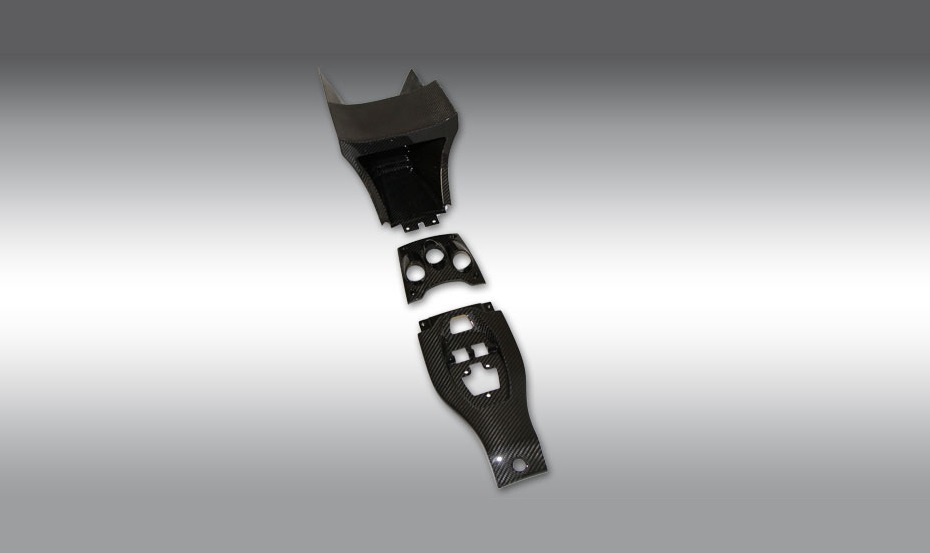 Novitec Ferrari 458 Italia Carbon Center Console Extended Version with Compartment - Image 3
