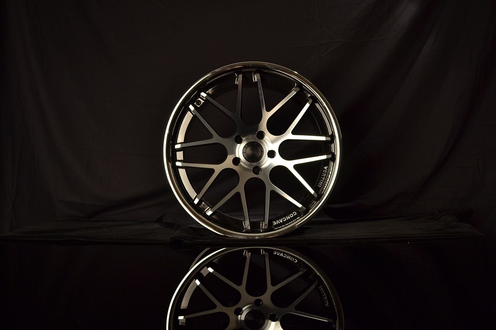 PORSCHE WHEELS/RIM 911 CARRERA TARGA 4S C4S TURBO S CABRIOLET 996/997 Black Diamond Cut / Chrome Lip - 19" - Image 5