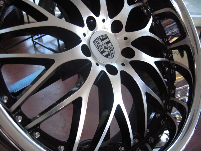 PORSCHE WHEELS/RIM 986 987 BOXSTER S SPYDER 987c CAYMAN R Diamond Cut Face / Stainless Chrome Lip - 19" - Image 5