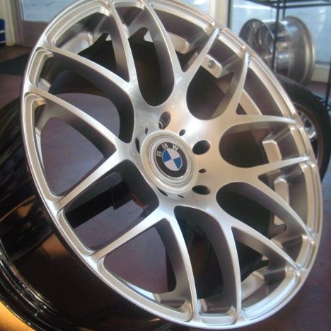 BMW WHEELS/RIM E60 E63 E64 645ci 650i M5 M6 Hyper Silver 22"