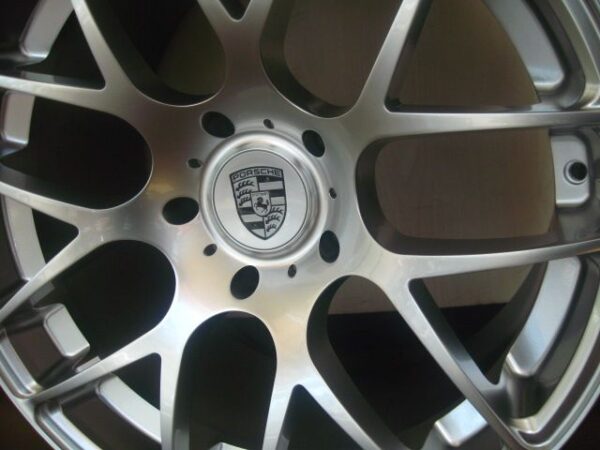 PORSCHE WHEELS/RIM PANAMERA 4S TURBO CAYENNE S Hyper Silver 22"
