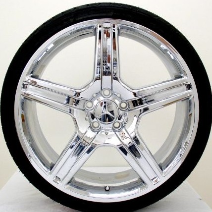 MERCEDES WHEELS/RIM E E55 E320 E350 E550 Chrome 20"