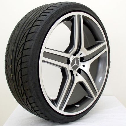 MERCEDES WHEELS/RIM CL500 S430 S500 S550 S600 Titanium 19"
