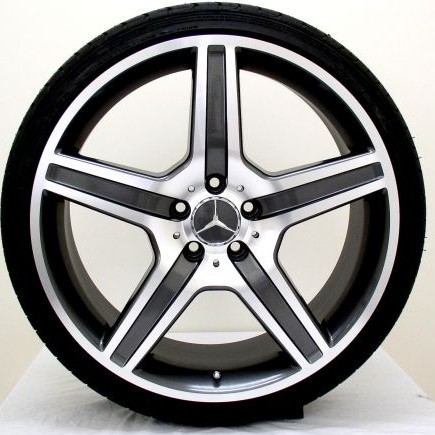 MERCEDES WHEELS/RIM E E55 E320 E350 E550 Titanium 19"