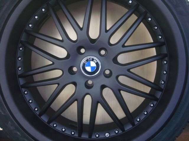 BMW WHEELS/RIM E60 E63 E64 645ci 650i M5 M6 Matte Black 22" - Image 2