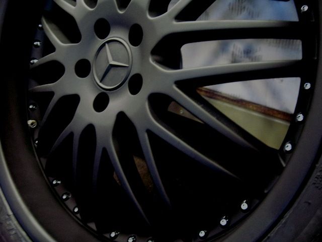 MERCEDES WHEELS/RIM CLK320 CLK350 CLK500 CLK63 Matte Black 19" - Image 4