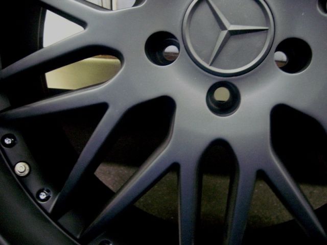 MERCEDES WHEELS/RIM CLK320 CLK350 CLK500 CLK63 Matte Black 19" - Image 5