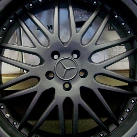 MERCEDES WHEELS/RIM CLK320 CLK350 CLK500 CLK63 Matte Black 19"