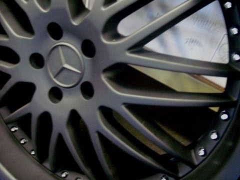 MERCEDES WHEELS/RIM CLK320 CLK350 CLK500 CLK63 Matte Black 19" - Image 2