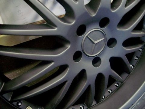 MERCEDES WHEELS/RIM CLK320 CLK350 CLK500 CLK63 Matte Black 19" - Image 3