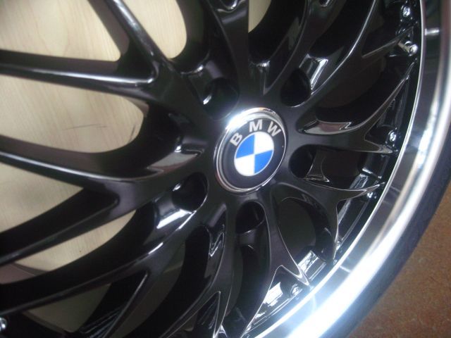 BMW WHEELS/RIM 740i 740Li 745i 745Li E65 E66 Black w/ Polished Lip 18" - Image 8
