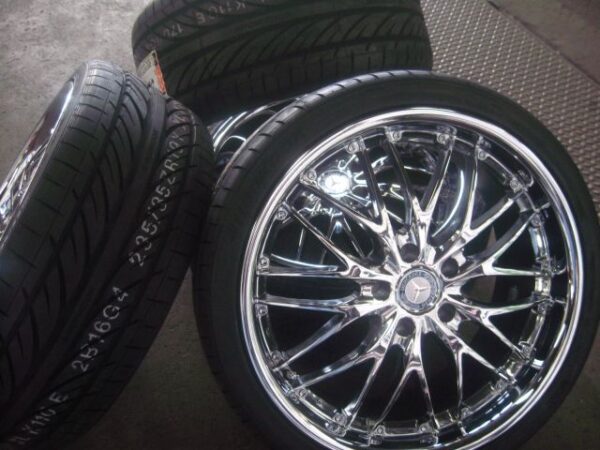 MERCEDES WHEELS/RIM CL500 S430 S500 S550 S600 Chrome 20"