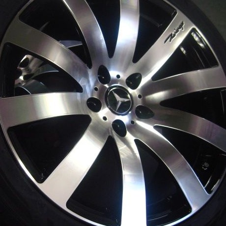 MERCEDES WHEELS/RIM E E55 E320 E350 E550 Black Diamond 19"