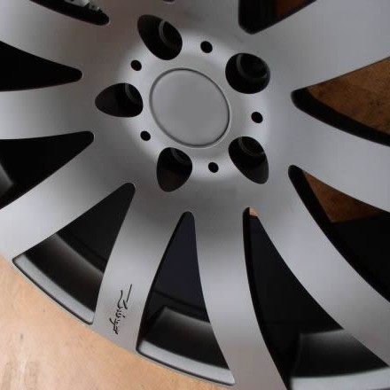 MERCEDES WHEELS/RIM CLK320 CLK350 CLK500 Matte Black 19"