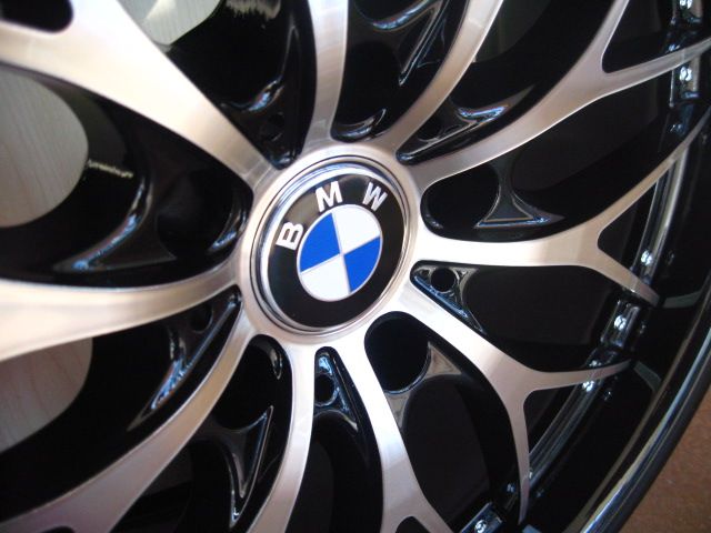 BMW WHEELS/RIM E60 E63 E64 645ci 650i M5 M6 Black Diamond / Black Lip 20" - Image 6