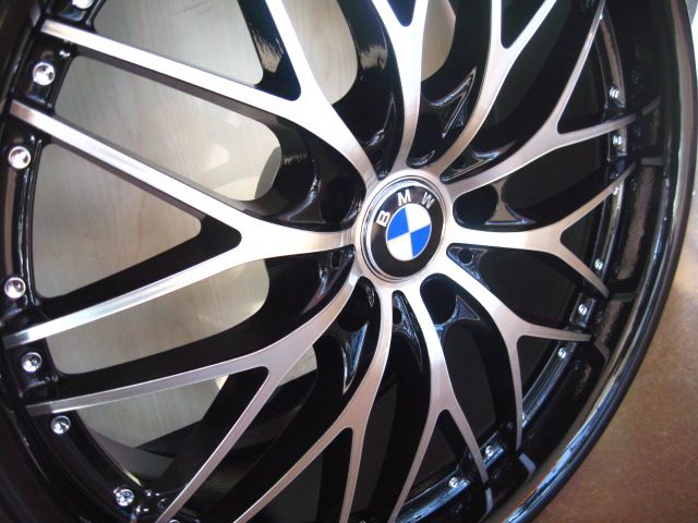 BMW WHEELS/RIM E85 E89 Z4 Z8 335i 335d 335xi Black Diamond / Black Lip 19" - Image 3