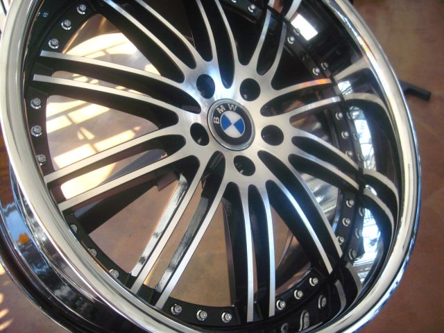BMW WHEELS/RIM 750i 750Li 760i 760Li X5 X6 M Diamond Cut Face / Stainless Chrome Lip 20" - Image 6