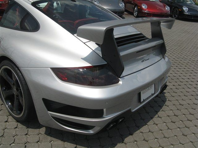 TechArt Style Spoiler Rear Bumper for 997 Carrera Bodykit