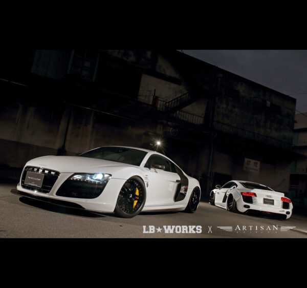 Liberty Walk/LB Performance Audi R8 V8 WORKS Wide Body Kit [FRP]