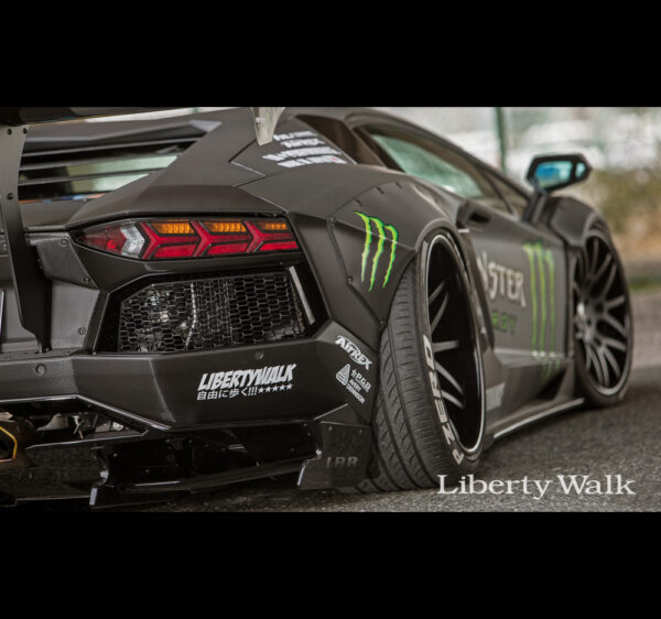 Liberty Walk/LB Performance Lamborghini Aventador Rear Diffuser Ver.1 [CFRP]