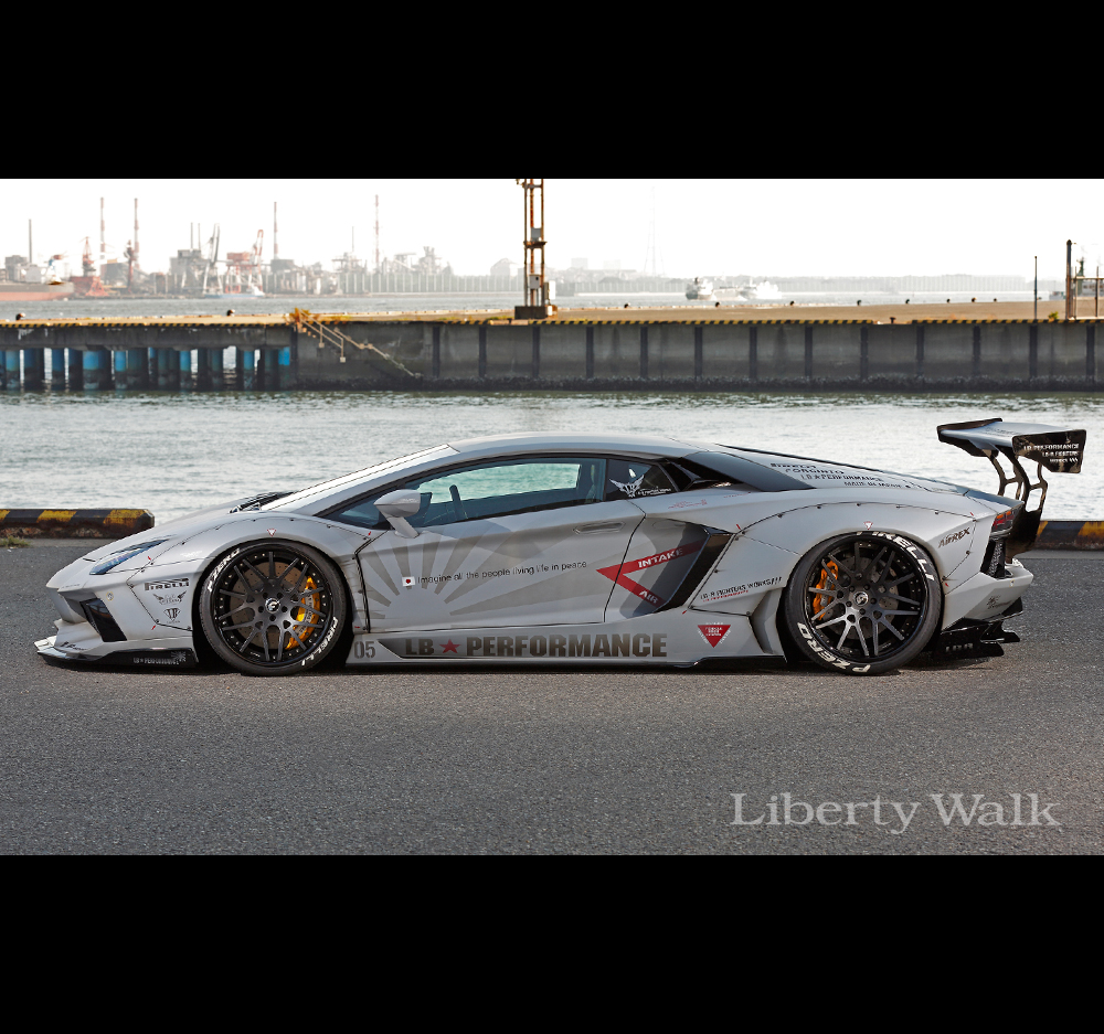 Liberty Walk/LB Performance Lamborghini Aventador Lowdown Kit