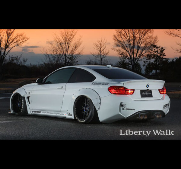 Liberty Walk/LB Performance BMW 4 Series LB Rear Bumper [CFRP]
