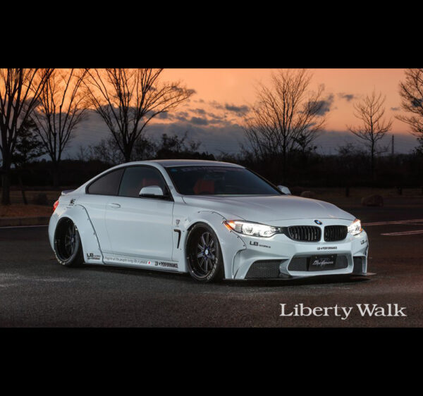 Liberty Walk/LB Performance BMW 4 Series LB Front Bumper [CFRP]