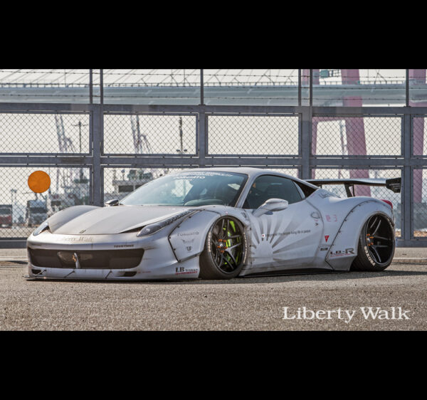 Liberty Walk/LB Performance Ferrari 458 Side Diffuser [FRP]