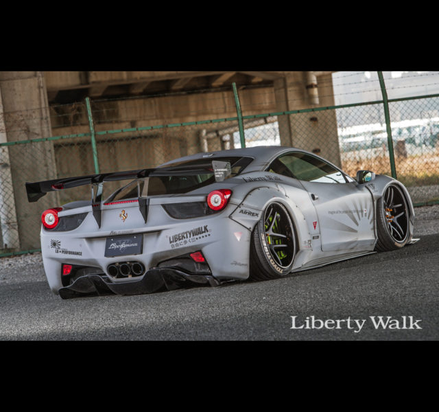 Liberty Walk/LB Performance Ferrari 458 Rear Wing Ver.2 [CFRP]