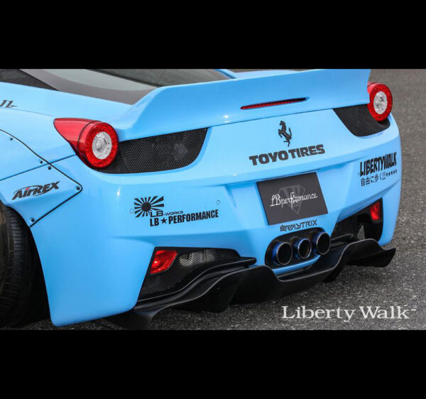 Liberty Walk/LB Performance Ferrari 458 Rear Wing Ver.2 [FRP]
