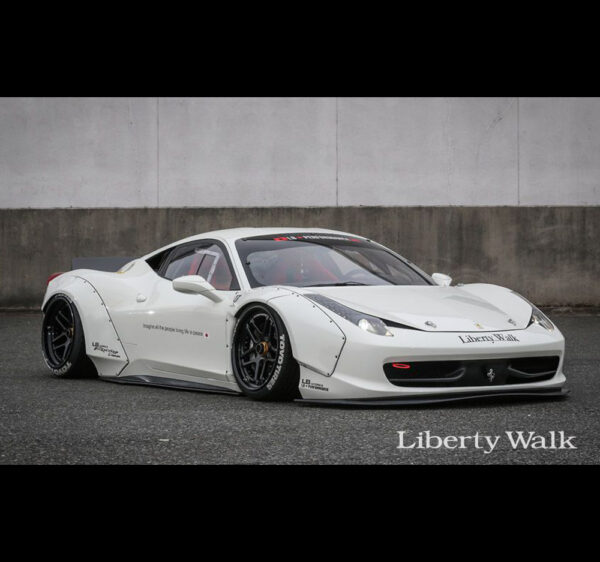 Liberty Walk/LB Performance Ferrari 458 WORKS Full Bumper Complete Body Kit [FRP]