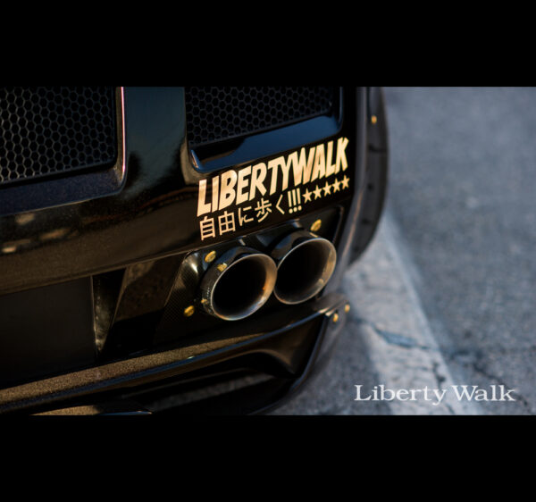 Liberty Walk/LB Performance Gallardo Muffler Tip [Stainless]