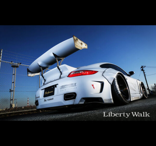 Liberty Walk/LB Performance Porsche 997 Rear Wing Ver.1 [Big Wing] FRP